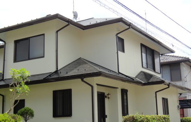 千葉県鴨川市　外壁・屋根塗装　コーキング取り替え　アドグリーンコート