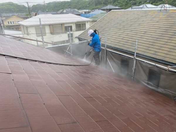 千葉県木更津市　K様邸　屋根塗装・外壁塗装　高圧洗浄