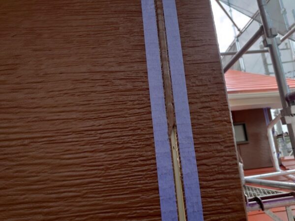 千葉県木更津市　K様邸　外壁塗装工事　外壁コーキング・サッシ周り　コーキング補修