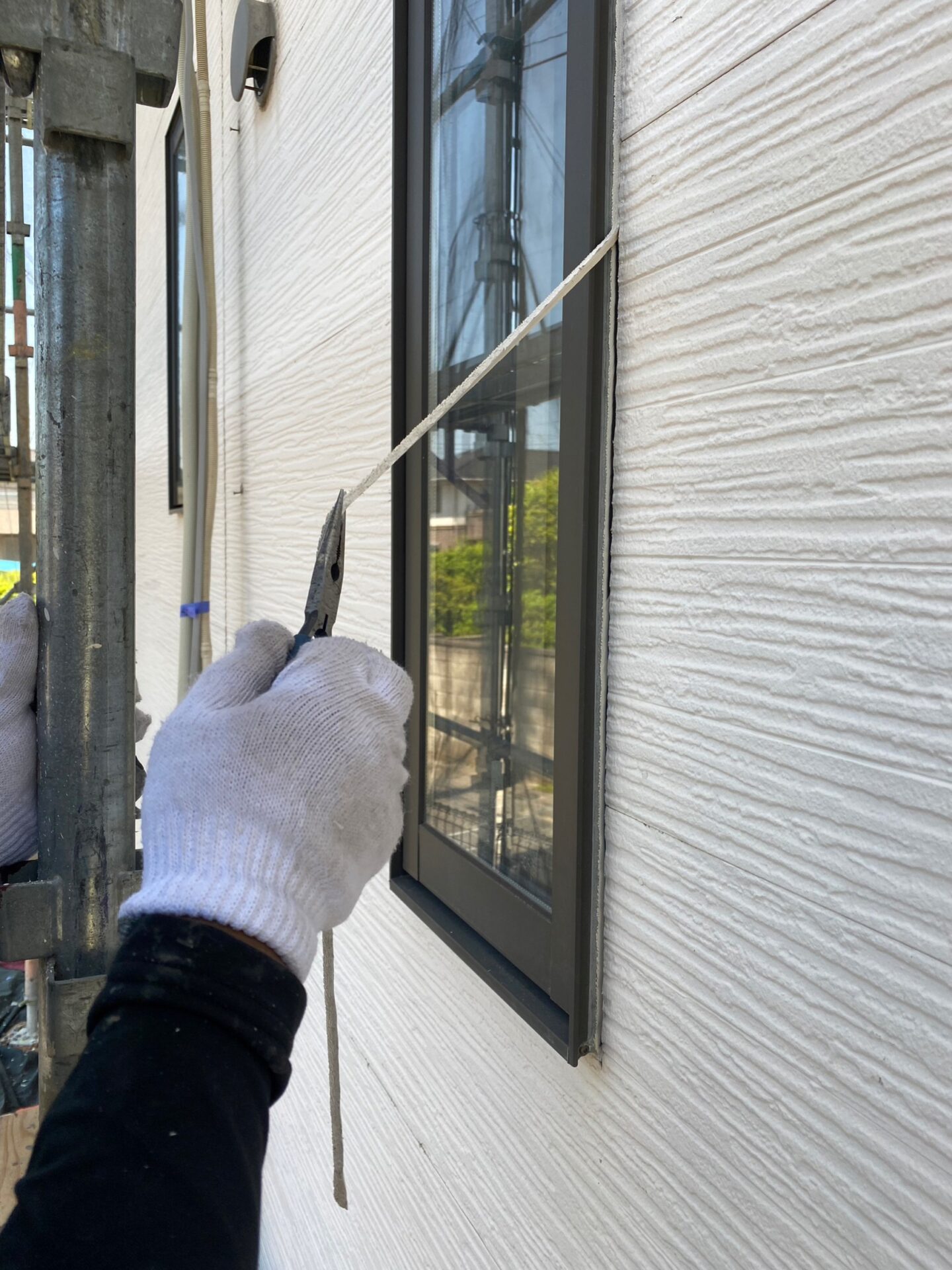 千葉県柏市　N様邸　外壁塗装・窓サッシのコーキング工事（1）1