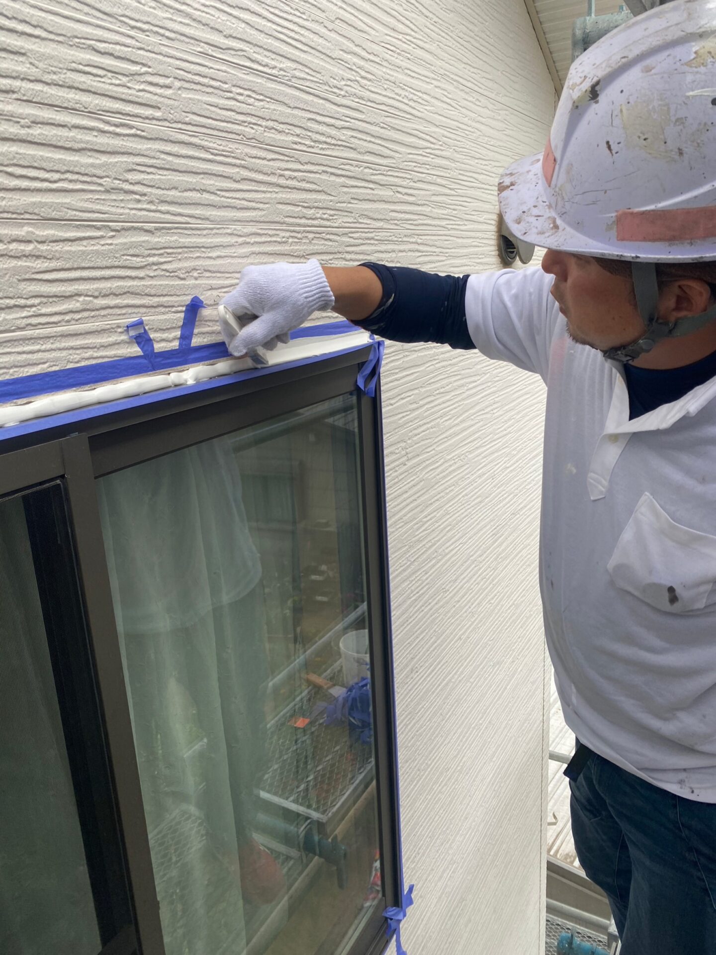 千葉県柏市　N様邸　外壁塗装・窓サッシのコーキング工事（3）2