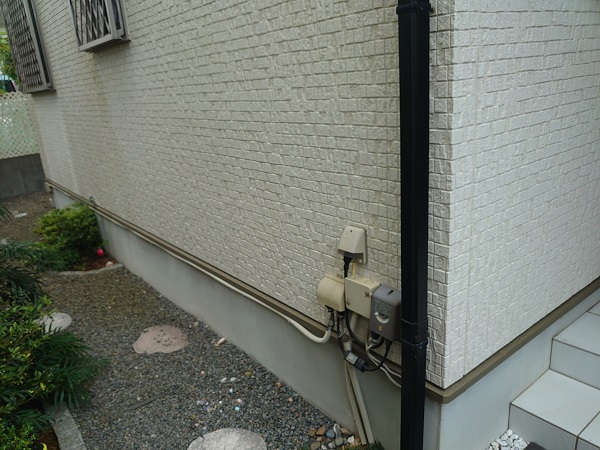千葉県勝浦市・K様　屋根塗装・外壁塗装　施工前の状態 (4)