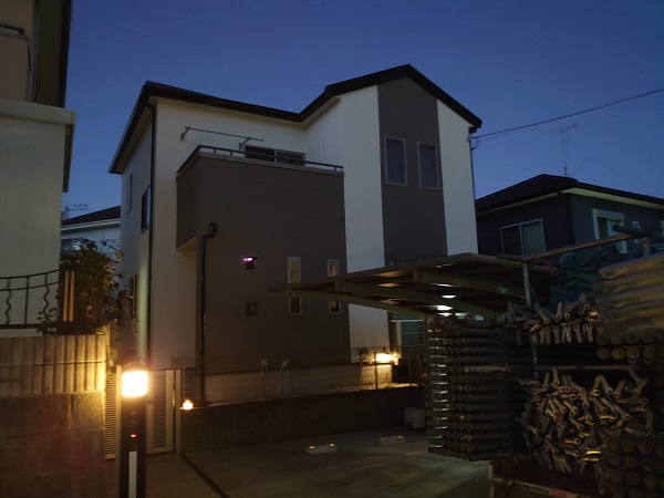 千葉県勝浦市・K様　屋根塗装・外壁塗装　完工の様子