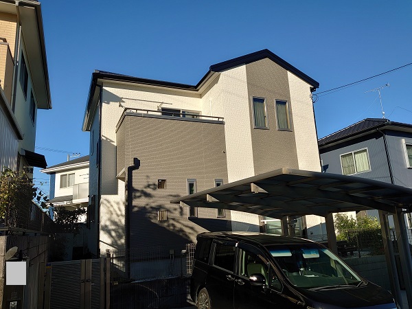 千葉県勝浦市・K様　屋根塗装・外壁塗装　完工の様子 (3)