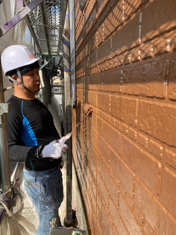 千葉県勝浦市　N様邸　外壁塗装工事　上塗り～施工完了　外壁にこんな劣化があったら要注意
