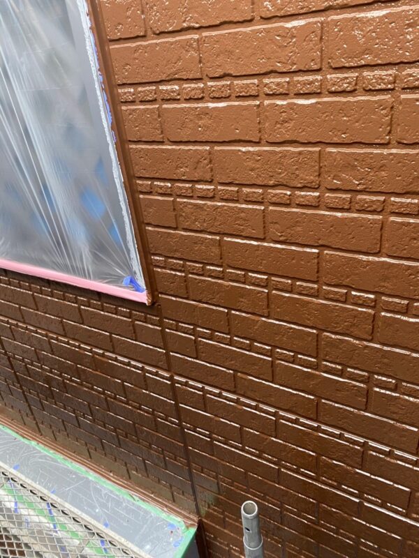 千葉県勝浦市　N様邸　外壁塗装工事　上塗り～施工完了　外壁にこんな劣化があったら要注意