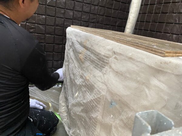 千葉県君津市　K様邸　外壁塗装工事　養生が必要な箇所は？